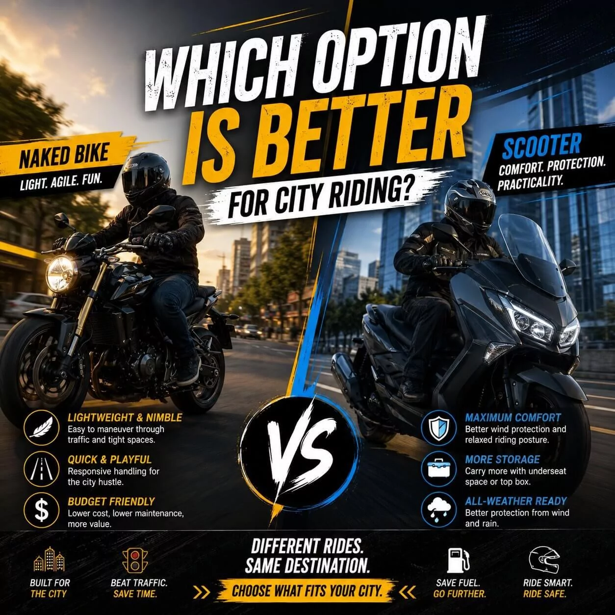 Better Option For City Riding