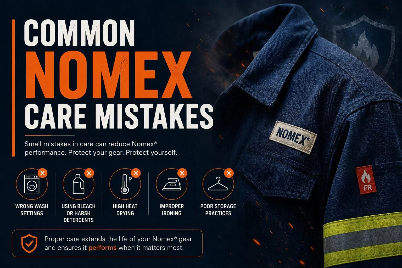 Common Nomex Care Mistakes