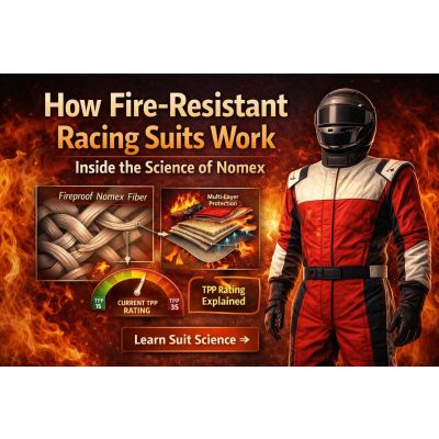 How Fire-Resistant Racing Suits Work: Inside the Science of Nomex