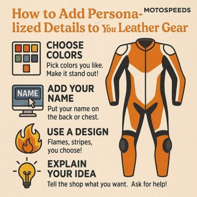 Personalized Details to Your Leather Gear