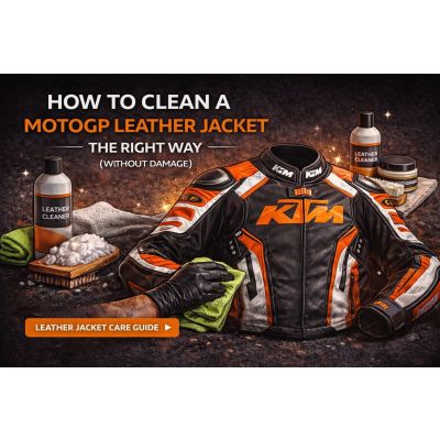 How to Clean a MotoGP Leather Jacket