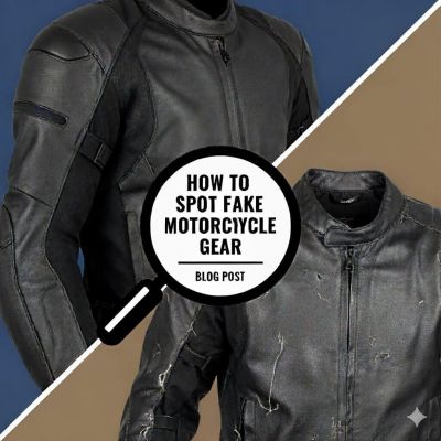 How to spot fake motorcycle gear