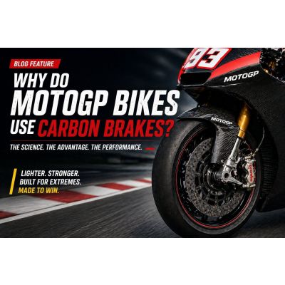 Why Do MotoGP Bikes Use Carbon Brakes