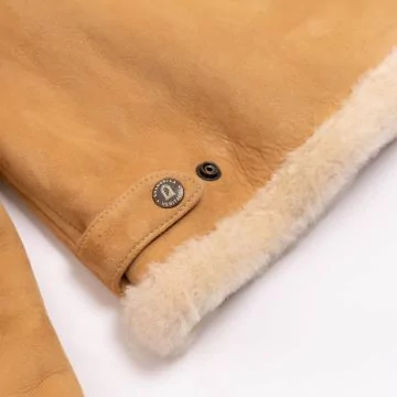 vintage aviator leather jacket