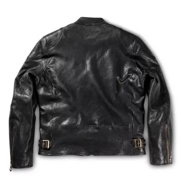 Racer leather jacket