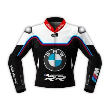 BMW M1000RR Motorcycle Leather Jacket