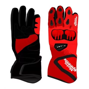 Ducati Panigale V4 R Motorcycle Race Gloves