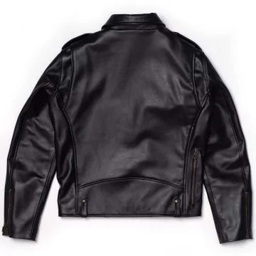 Heritage Black Leather Car Jacket
