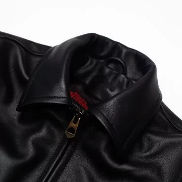 women's leather moto jacket