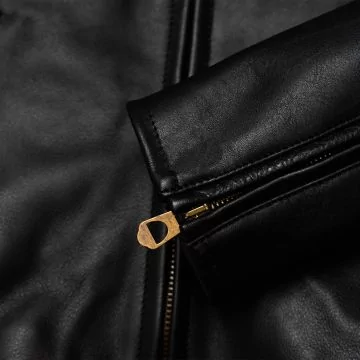 women's leather riding jacket