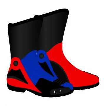 Honda CBR Fireblade Motorcycle Leather Boots