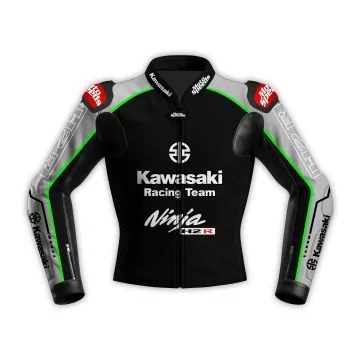 Kawasaki Ninja H2R Motorcycle Racing Jacket