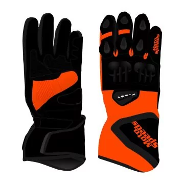 KTM RC 390 Motorcycle Race Gloves