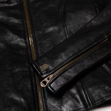 cafe racer jacket black