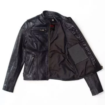 ladies cafe racer jacket