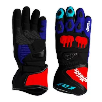 Yamaha R1 Leather Gloves