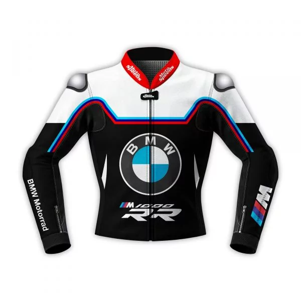 BMW M1000RR Motorcycle Leather Gloves