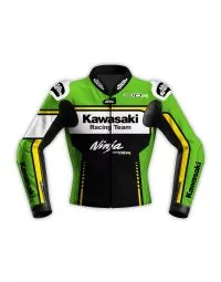 Kawasaki ZX-10R Motorcycle Race Jacket