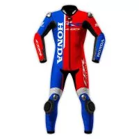 Honda CBR Fireblade Motorcycle Leather Suit