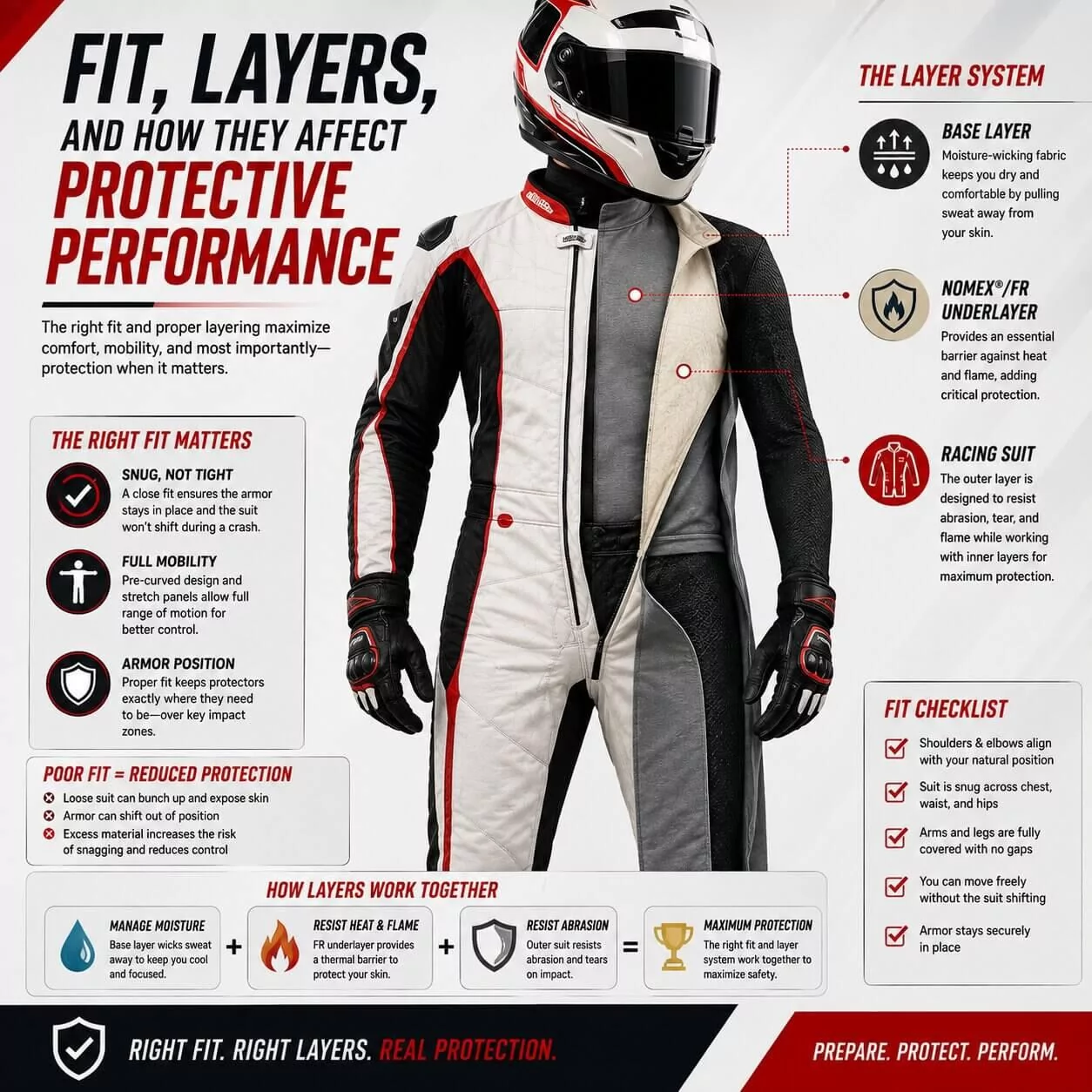 Fit Layers and How They Affect Protective Performance