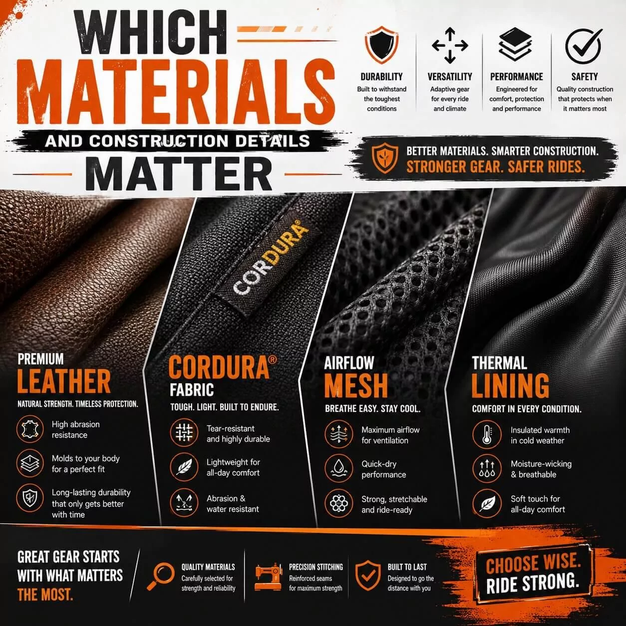 Which Materials and Construction Details Matter