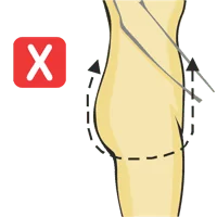 Front Waistline To Back Waistline